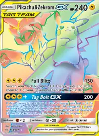 Pikachu & Zekrom GX