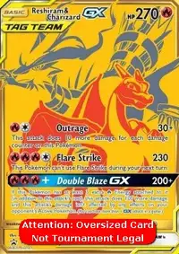 Reshiram & Charizard GX